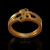 Anillo verde de 15 años F15-002