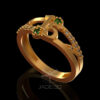 Anillo verde de 15 años F15-002